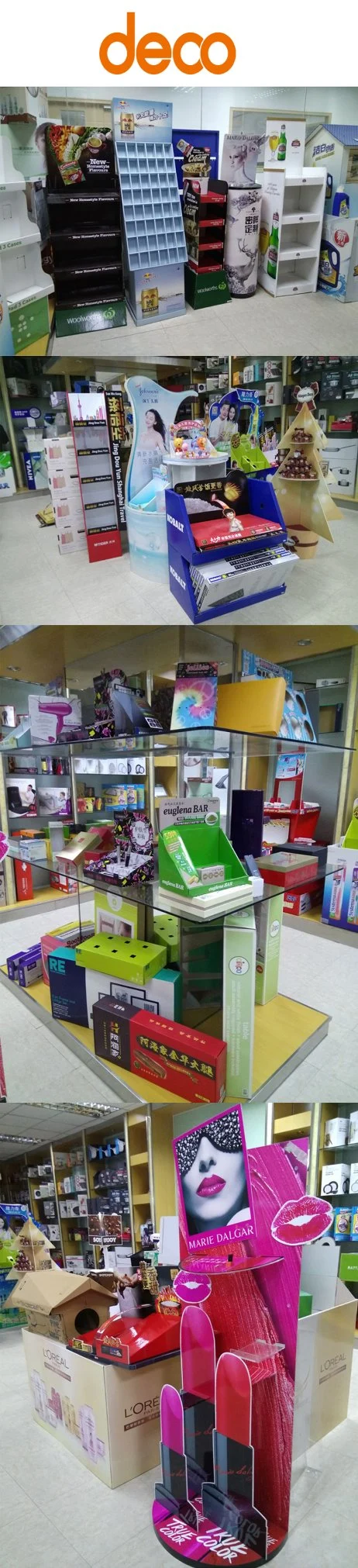 Whole Sale Cosmetic Counter Display Case for Facial Foam